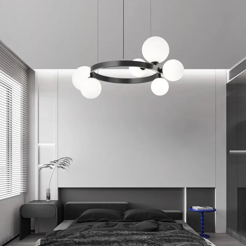 Axyaa LED Chandeliers for Modern Home Decor Indoor Lighting