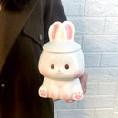 Axyaa Kawaii Rabbit Ceramic Mug - Couples Coffee Cup Gift