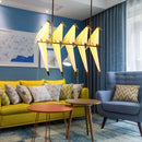Axyaa Bird Chandelier LED Lamp for Home and Kids Room Decor