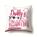 Axyaa Nordic Heart Print Throw Pillow Cover 45x45cm Home Sofa Decor