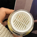 Axyaa Summer Mini Water Bottle with Tea Strainer, Portable & Reusable Plastic Cup