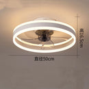 Axyaa Luxury Ceiling Fan Light Art Decor Chandelier