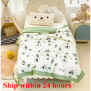 Axyaa Kids' Modal Ice Silk Cartoon Summer Quilt