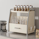 Axyaa Countertop Spice Rack Organizer Cabinet Pantry Shelf Kitchen Storage Holder