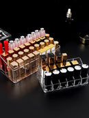 Axyaa Lipstick & Makeup Organizer: Cosmetic & Nail Polish Display Holder Box
