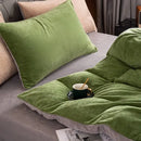 Axyaa Class A High-Gram Weight Fleece Embroidery Craft 4-Piece Thermal Lock Sheet Set