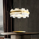 Axyaa LED Chandeliers with Marble Decoration for Home and Restaurantitals