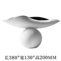 Axyaa Spherical Tray Resin Floral Vase Geometric Home Decor Ornaments