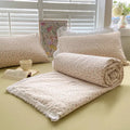 Axyaa Small Floral Summer Quilt - Pure Cotton, Student Dorm, Machine Washable