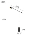 Axyaa Marble Floor Lamp: Modern Light Luxury LED Living Room Study Bedroom Decor