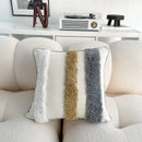Axyaa Bohemian Tassel Cotton Linen Pillowcases for Sofa, Living Room, Bedside