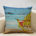Axyaa Linen Pillow Case 45x45cm for Home Decor and Relaxation