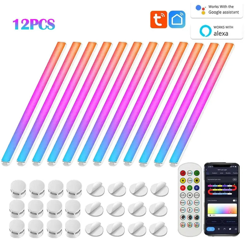 Axyaa Smart RGB LED Wall Light for Atmosphere, Music, Party, Bedroom, Game Room