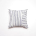 Axyaa Striped Cotton Linen Throw Pillow Covers 18x18 Modern Decor for Sofa Couch