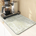 Axyaa Striped Dining Table Mat Coasters - Absorbent Placemats for Kitchen