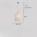 Axyaa Nordic Acrylic LED Hanging Chandelier Pendant Lamps for Home Lighting