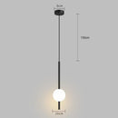 Axyaa Nordic Pendant Light for Kitchen Island - Vertical Suspension Hanging Lamp