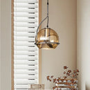 Axyaa Glass Pendant Light: Modern Nordic Table Lamp for Bedroom, Living Room, Restaurant.