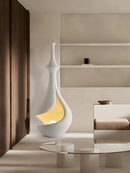 Axyaa Wabi Sabi Floor Lamp: Retro Art Lighting for Living Room, Bedroom & Study Area