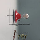 Axyaa LED Wall Light Mirror Iron Bedside Wall Lamp for Bathroom Bedroom