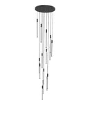 Axyaa Modern LED Chandelier Pendant for Loft Staircase Lighting