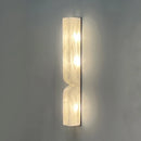 Natural Marble Wall Lamp Vila by Axyaa: Luxury Copper Wall Light for Living Room, Bedroom & Hallway