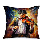 Axyaa Romantic Music Art Couple Pillow Covers for Sofa Bedroom Car