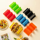 Axyaa Taco Holder Set Multipurpose Wavy Tray Rack - 2 Pack