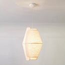 Axyaa Japanese Style Fabric Pendant Light for Dining Table and Bedroom