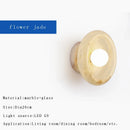 Axyaa Minimalist Jade Wall Lamp for Study Living Bedroom Corridor Hotel Background