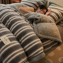 Axyaa Winter Warmth Milk Velvet 4-Piece Set - Double-Sided Thickened Velvet