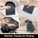 Axyaa Terry Cloth Kitchen Towels: Absorbent Cleaning Rags for Daily Use