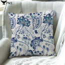 Axyaa Hampton Style Flowers 45x45cm Cushion Cover