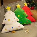 Axyaa Christmas Tree Shape Throw Pillow Plush Doll for Children and Girls