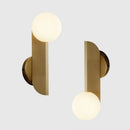 Axyaa Golden Note Wall Light: Nordic Minimalist Style Luxury Decoration for Living Room