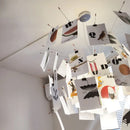Axyaa Paper Chandelier: Designer DIY Pendant Light for Living Room