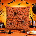 Axyaa Halloween Skull Pumpkin Pillowcase 45x45 - Decorative Cushion Cover