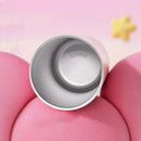 Axyaa Double-layer Vacuum Flask Straw Cup: Stainless Steel & Glass Liner