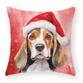 Christmas Cartoon Animal Printed Pillowcase by Axyaa: Decorative Throw Cover for Sofa, Living Room, Cushion