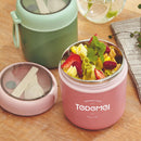 Axyaa Stainless Steel Food Thermal Jar - Keeps Food Hot - 530ml/710ml