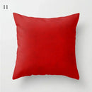 Axyaa Red Geometric Printed Cushion Cover for Fashionable Car Decoration