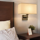 Axyaa Silver Metal Wall Sconce Spotlights with Switch – Modern Indoor Lighting Fixtures