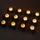 LED Spider Eyeball Skull Lamp by Axyaa: Halloween Party Decor 2024