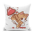 Axyaa Couple Car Decor Pillow Cover Set for Sofa 4 Sizes - Express Your Style!