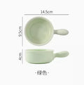 Axyaa Ceramic Kids Bowl for Desserts & Porridge, Baby Food Tableware