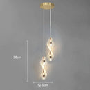 Axyaa Nordic Acrylic LED Wall Lamps for Home Decor and Indoor Lighting