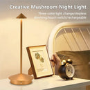 Axyaa Rechargeable Touch LED Table Lamp for Dining and Bar Settings