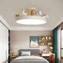 Nordic Modern Unicorn LED Ceiling Lamp for Living Room by Axyaa