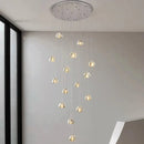 Axyaa LED Ceiling Lamp Chandelier Modern Decorative Dining Room Pendant Lights