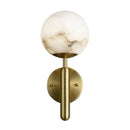 Axyaa Marble Copper Planet Wall Lamp for Home and Hotel Decor